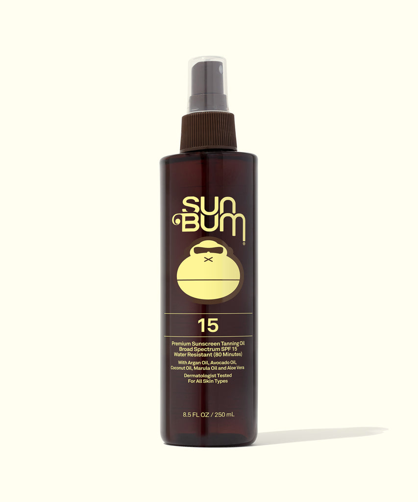 Tanning Oil with SPF 15, Sunscreen Tanning Oil