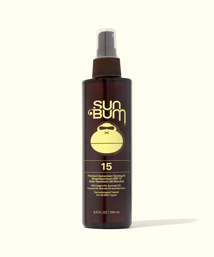 SPF 15 Sunscreen Tanning Oil