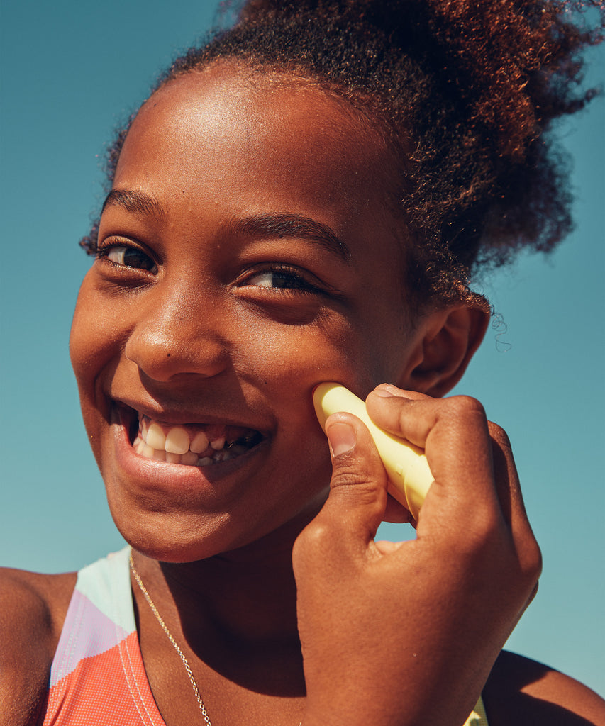 Kids SPF 50 Clear Sunscreen Face Stick Sun Bum