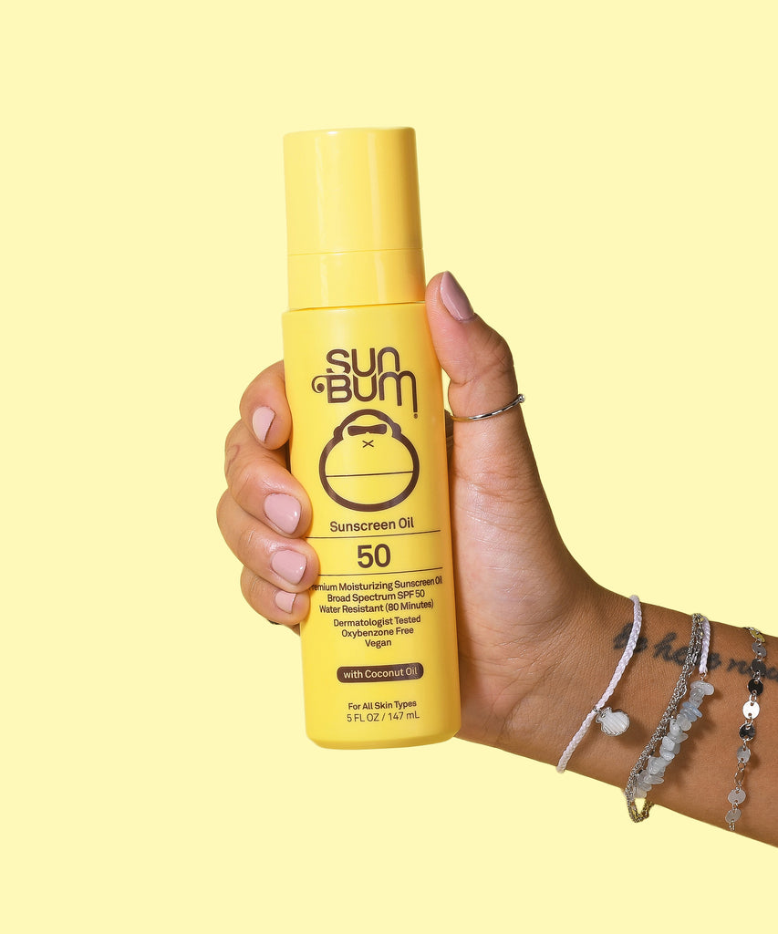 Sunblock oil outlet