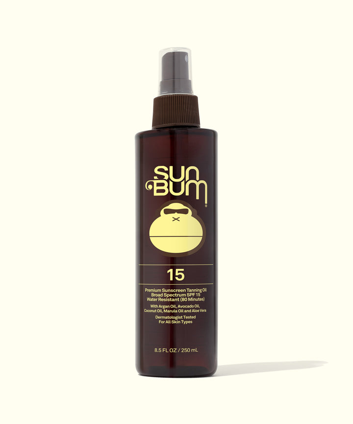 Tanning Oil with SPF 15, Sunscreen Tanning Oil