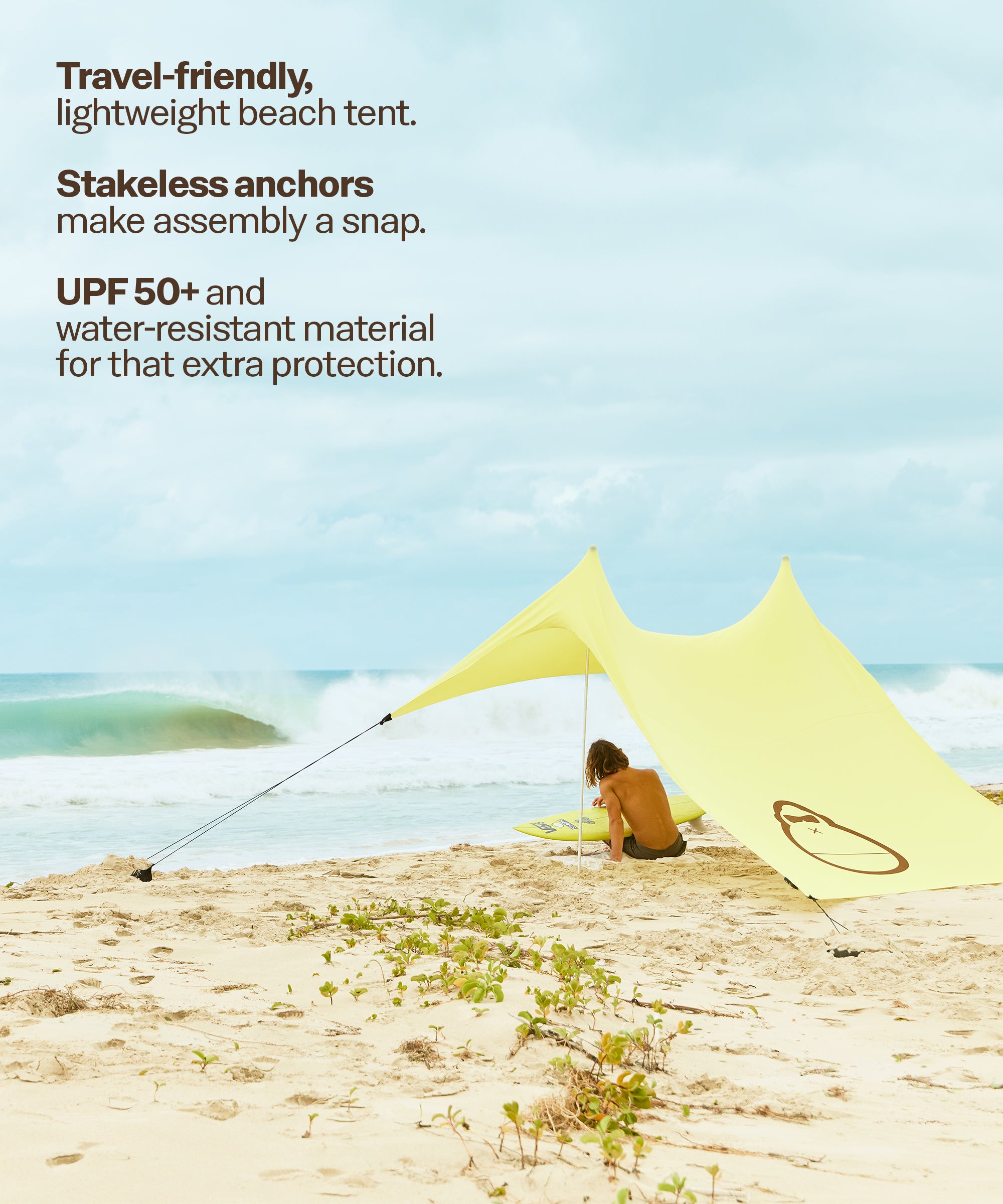 sunshade tent for beach Sun Bum x Neso Sunshade