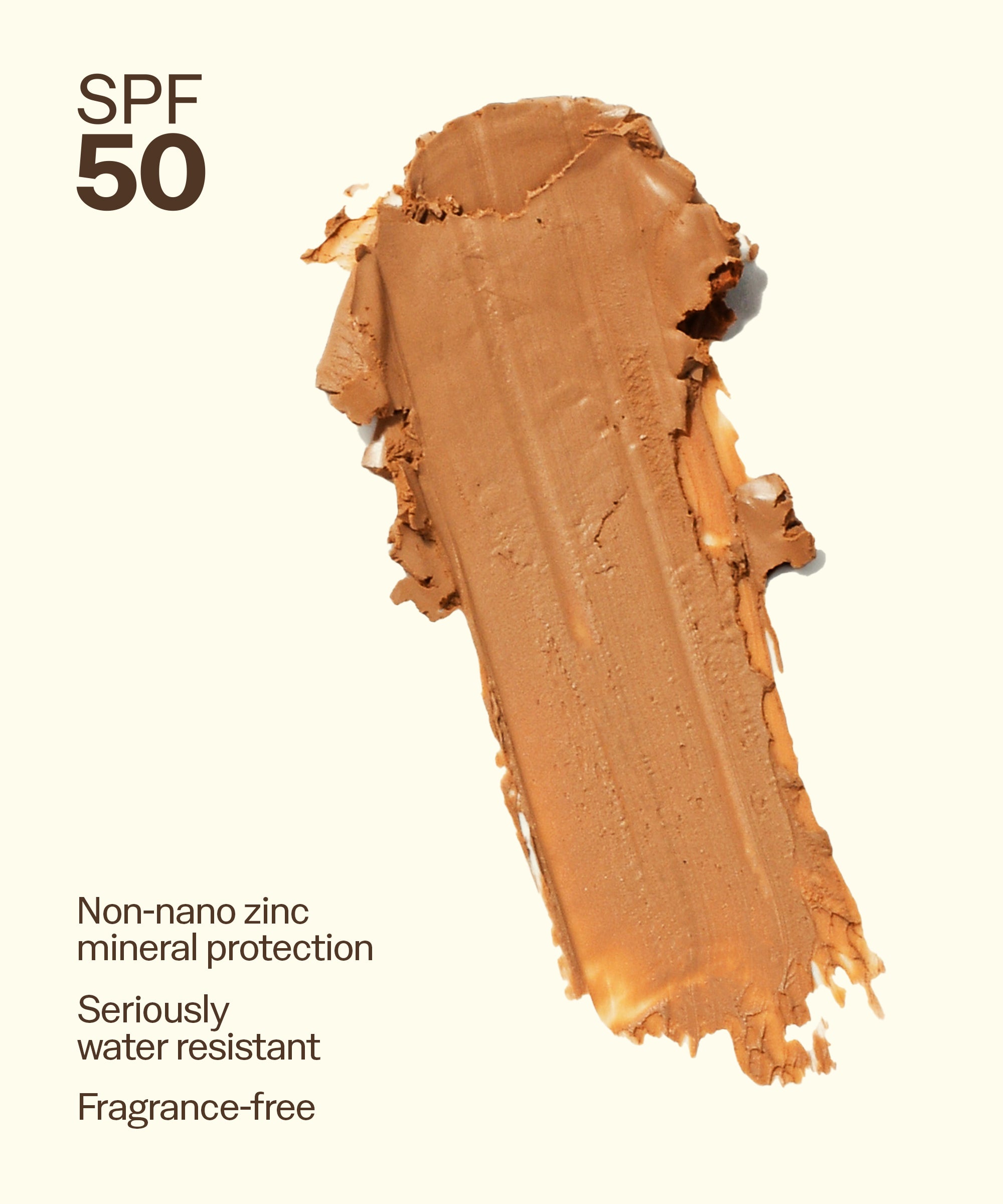 Tinted Sunscreen Face Stick SPF 50, Signature | Sun Bum