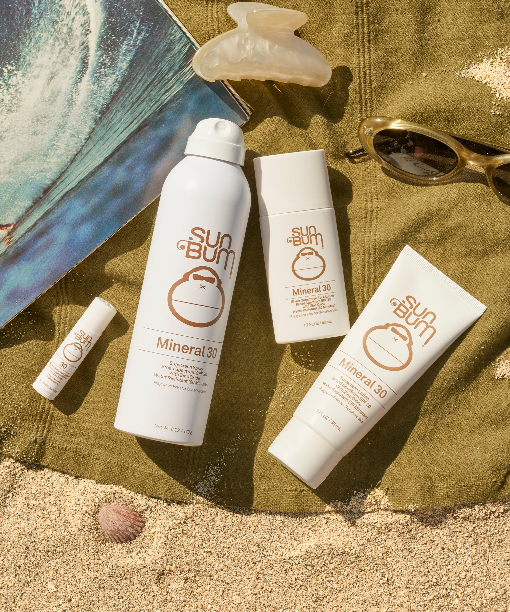 SPF 30 Mineral Sunscreen Lotion: Zinc Oxide Broad Spectrum | Sun Bum