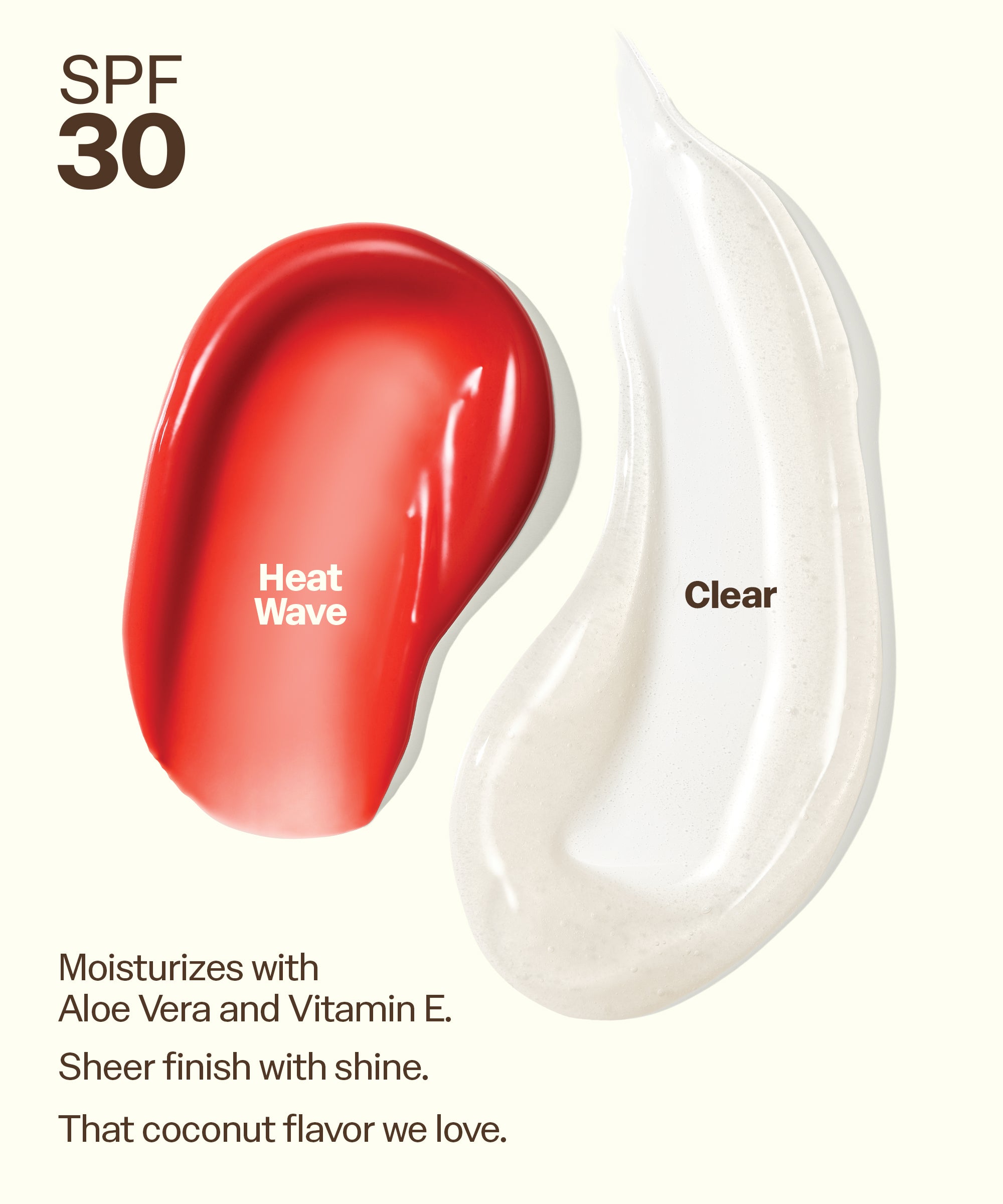 Lip 30 Duo: Clear + Heatwave | Sun Bum