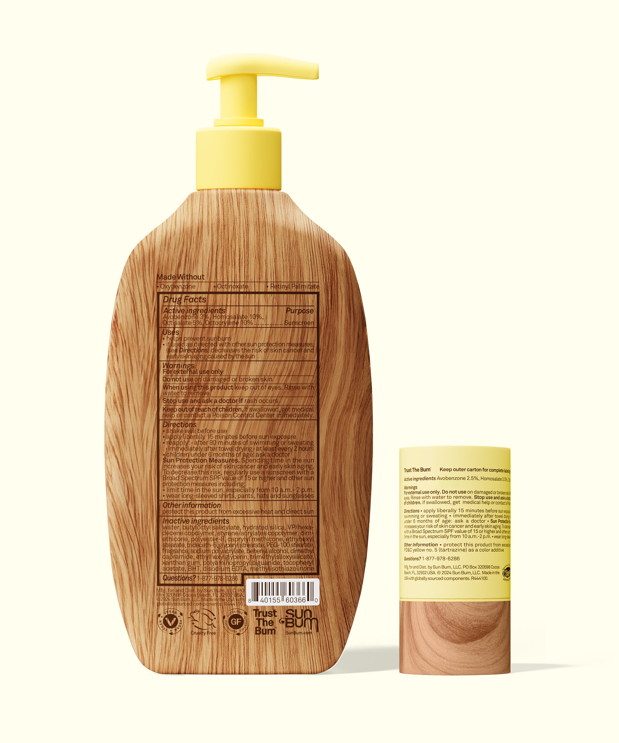 XL SPF 50 Lotion + Face and Body stick 40 | Sun Bum