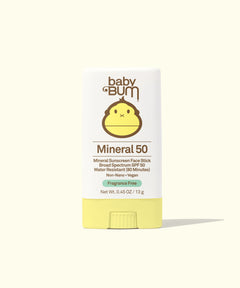 Baby Bum Baby Bum SPF 50 Sunscreen Face Stick mineral formula with broad spectrum protection and non-greasy feel Baby Bum