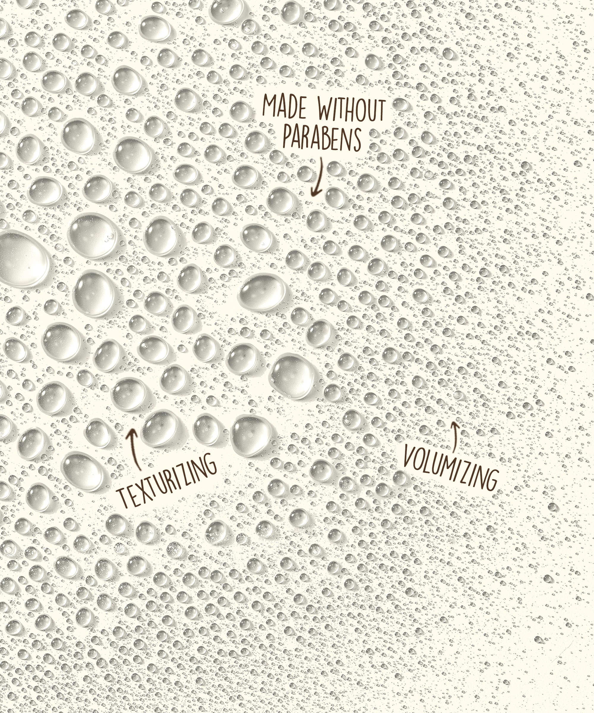 Close-up mist swatch showing volumizing, texturizing, paraben-free formula for beachy hair - Sea Spray - Sun Bum