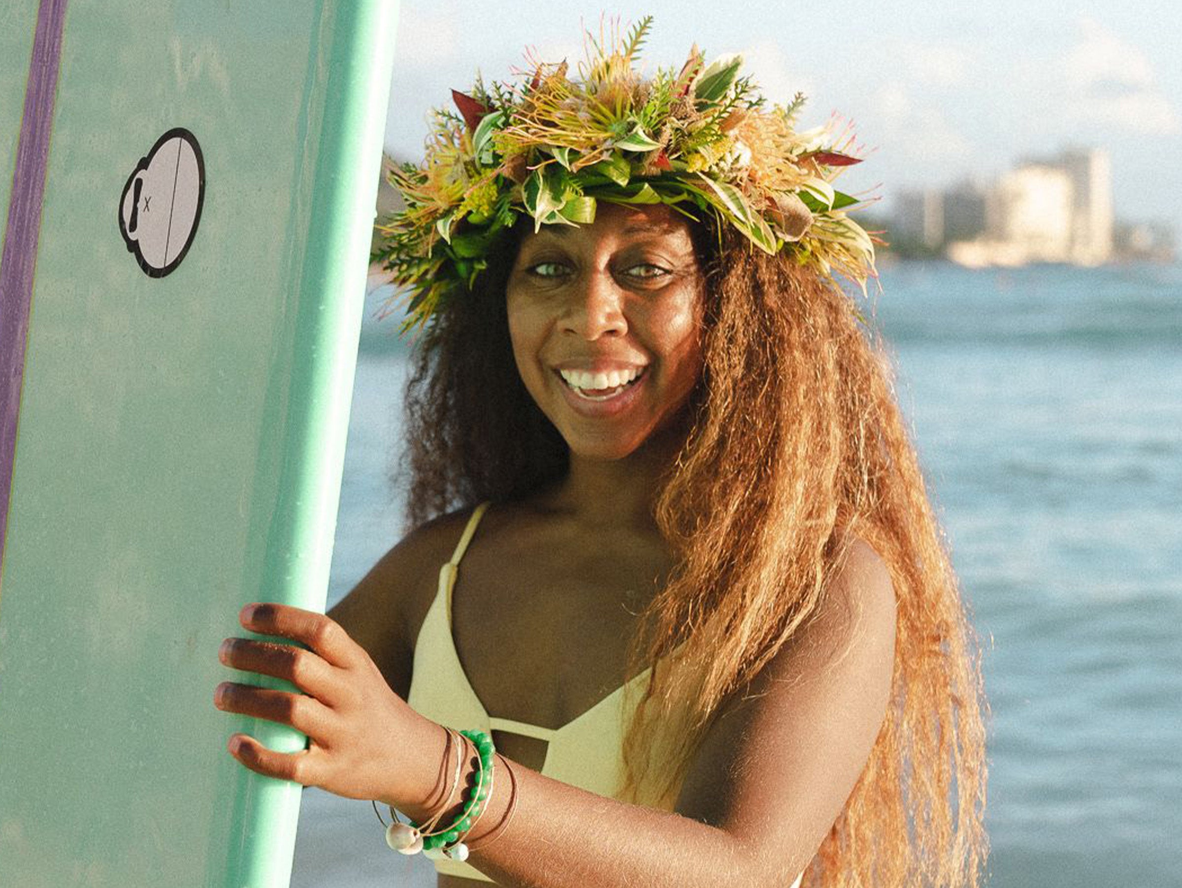 Portrait of Nique Miller - Surf Ambassador