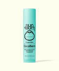 Sun Bum CocoBalm lip balm tube in Ocean Mint flavor on a white background