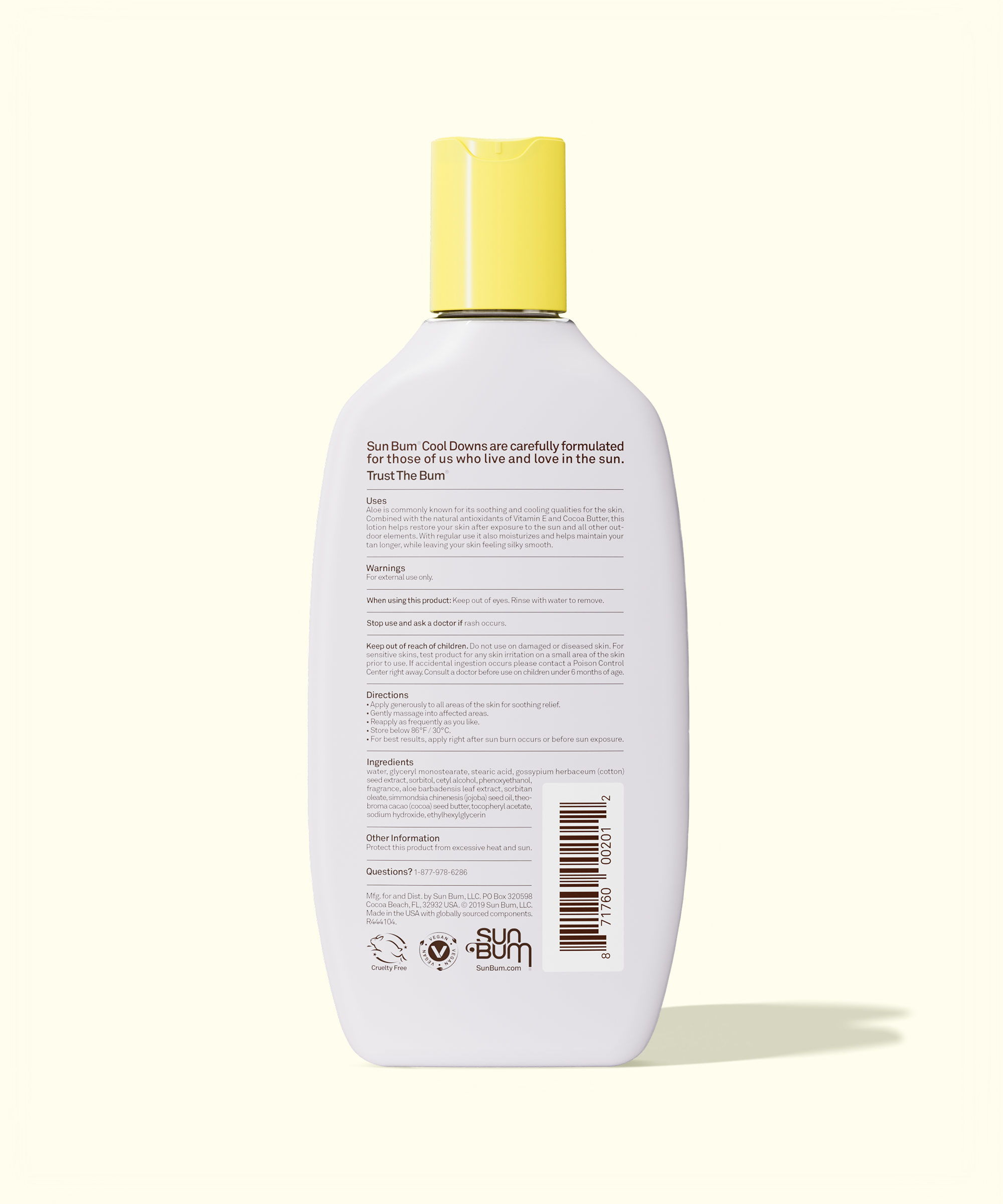 sun bum aloe lotion After Sun Cool Down Lotion