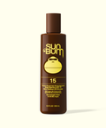 Sun Bum sunscreen lotion bottle on a white background