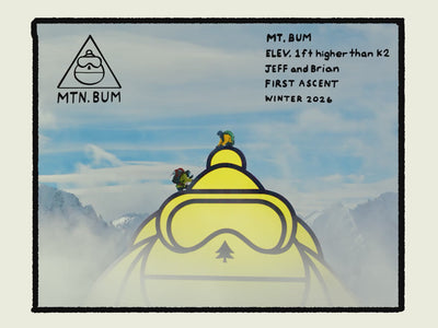 Mt. Bum Elev 1 ft higher than k2 Jess and Brian First Ascent Winter 2026