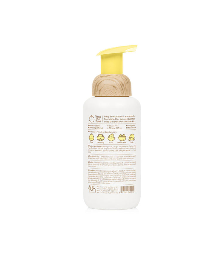 Foaming Shampoo & Wash - Banana Coconut